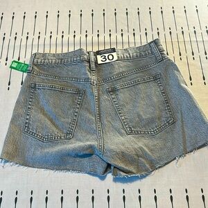 Gap Cheeky Short High Rise Grey Denim Jean Shorts.  Size 30